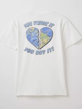 NWT Parks Project You Break It You Buy It Graphic Tee Size Large
